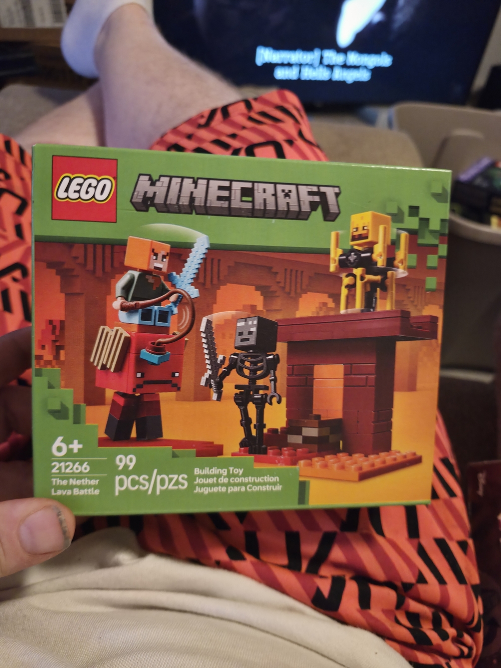 LEGO Minecraft 21266 The Nether Lava Battle New In Box